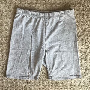 Grey Biker Shorts from WFB